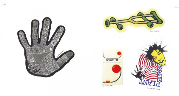 Бумажная книга «Skateboard Stickers (mini edition)», авторов Стив Кардуэлл, Марк Мансон - фото №1