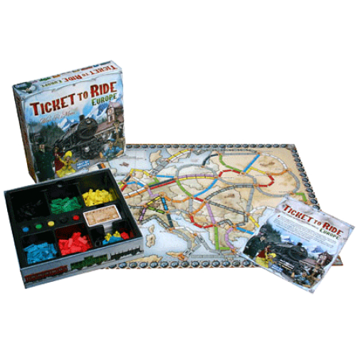  «Настольная игра Ticket to Ride Europe (7202)», бренда Days Of Wonder - фото №1