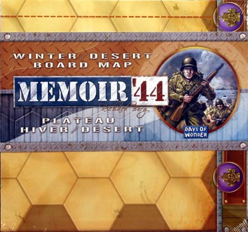  «Настольная игра Memoir'44 Winter/Desert board map (7304)», бренда Days Of Wonder - фото №1
