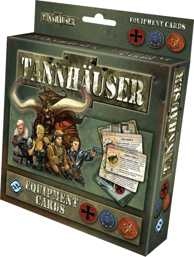  «Настольная игра Tannhauser Eguipment Cards (730021)», бренда Fantasy Flight Games - фото №1