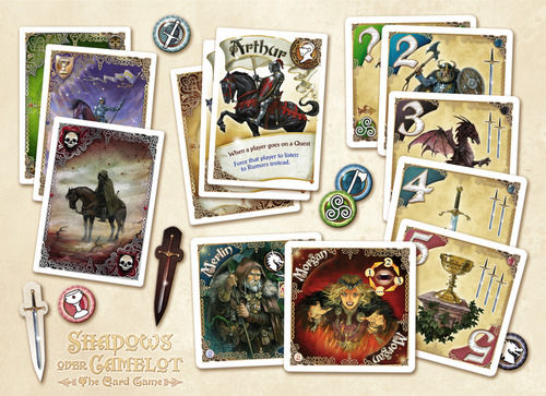  «Настольная игра Days Of Wonder Shadows Over Camelot (7401)», бренда Days Of Wonder - фото №1