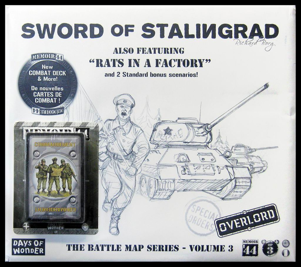  «Настольная игра Memoir'44 Sword of Stalingrad The Battle Map Series (730014)», бренда Days Of Wonder - фото №1