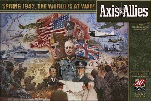  «Настольная игра Avalon Hill Axis & Allies 1942 (704522)», брендов Wizards of the Coast, Avalon Hill - фото №1
