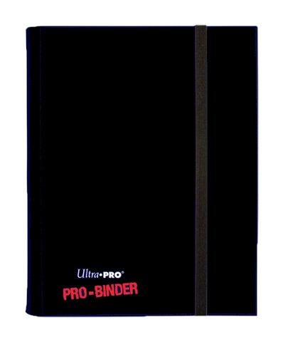  «Альбом Ultra-Pro Pro-Binder с листами по 3х3 кармашка для карт в протекторах черный (82600)», бренда Ultra-Pro - фото №1