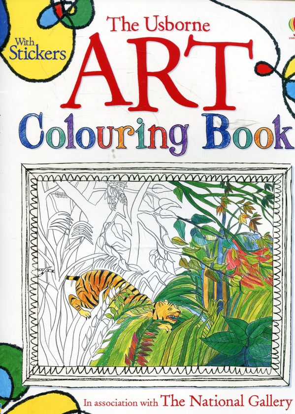 Бумажная книга «Art Colouring Book», автор Сара Курто - фото №1