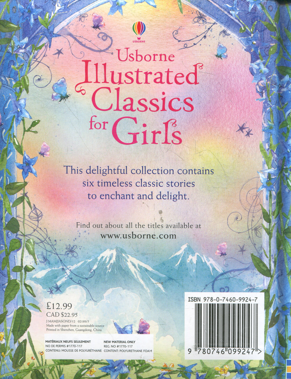 Бумажная книга «Illustrated Classics for Girls» - фото №1