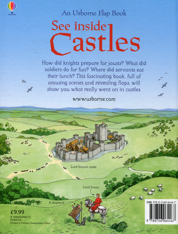 Бумажная книга «See Inside Castles», автор Кэйти Дэйнс - фото №1