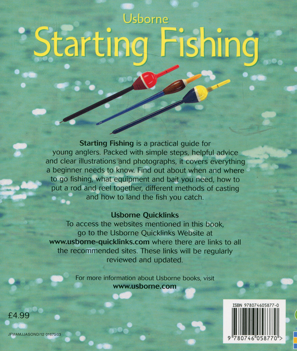 Паперова книга «Starting Fishing», автор Леслі Сімс - фото №1