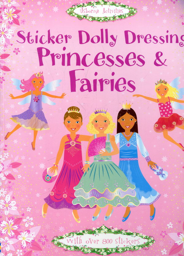 Бумажная книга «Sticker Dolly Dressing. Princesses and Fairies», автор Фиона Уотт - фото №1