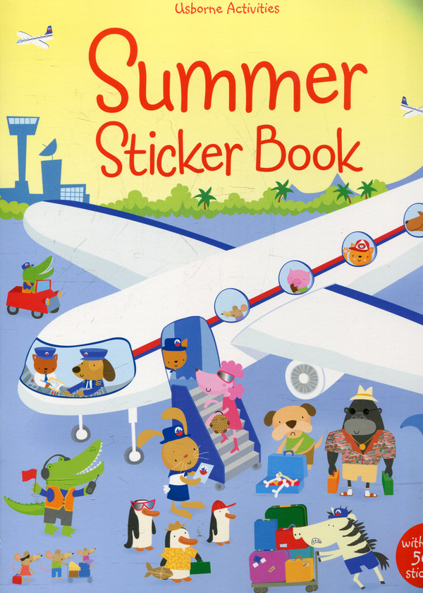 Паперова книга «Summer sticker book», автор Леоні Претт - фото №1
