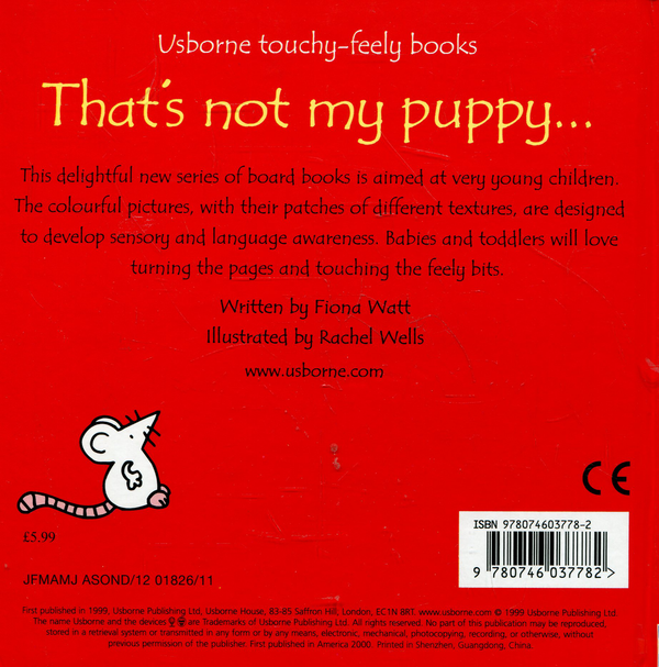 [object Object] «That's Not My Puppy», автор Фиона Уотт - фото №3 - миниатюра