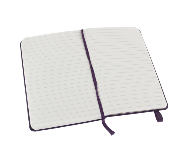  «Карманная записная книжка Moleskine Classic Coloured Фиолетовая в линию (MM710H1F#978-88-6613-642-2)», бренда Moleskine - фото №1