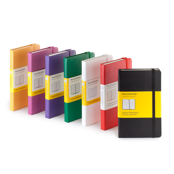  «Карманная записная книжка Moleskine Classic Coloured Маджента в клетку (MM712D1F)», бренда Moleskine - фото №1