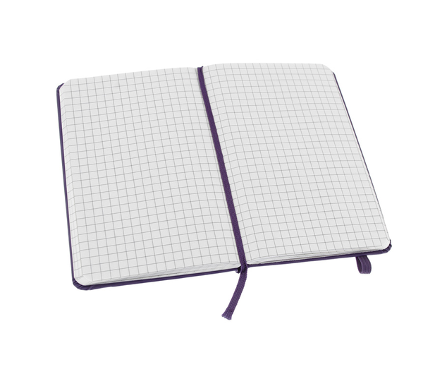 «Карманная записная книжка Moleskine Classic Coloured Фиолетовая в клетку (MM712H1F#978-88-6613-643-9)», бренда Moleskine - фото №1