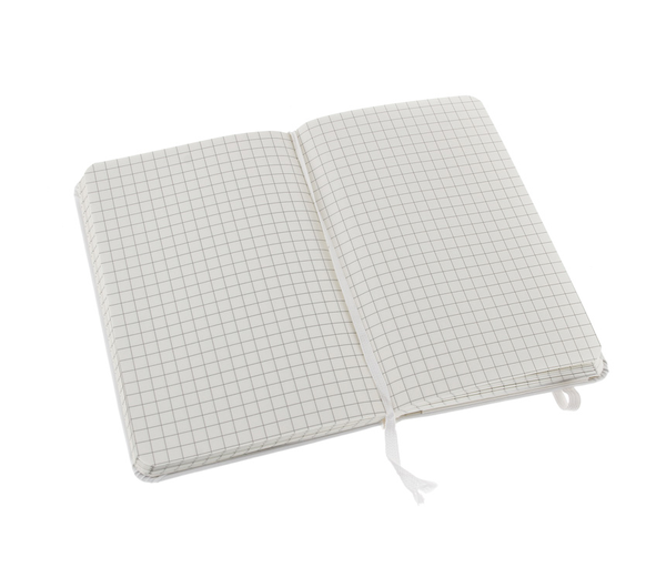  «Карманная записная книжка Moleskine Classic White Белая в клетку (MM712WHF#978-88-6613-718-4)», бренда Moleskine - фото №1