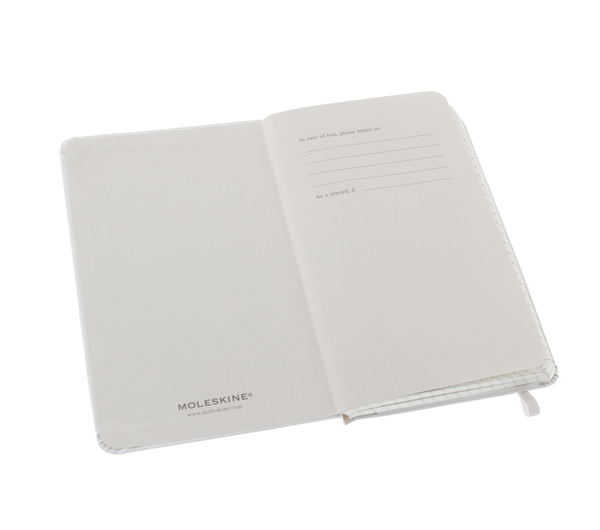  «Карманная записная книжка Moleskine Classic White Белая в клетку (MM712WHF#978-88-6613-718-4)», бренда Moleskine - фото №1