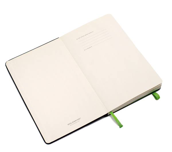  «Записная книжка Moleskine Evernote Черная в линию (QP060EVERF#978-88-6613-761-0)», бренда Moleskine - фото №1