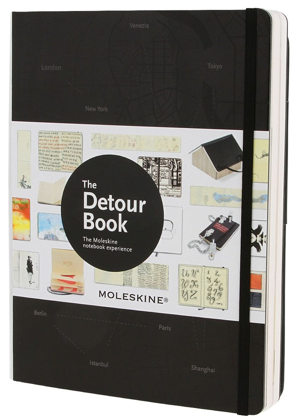Бумажная книга «The Detour Book: The Moleskine Notebook Experience», авторов Маурицио Феррарис, Раффаэлла Гуидобоно, Ханс Ульрих Обрист, Мария Себрегонди, Лорин Х. Стайн - фото №1