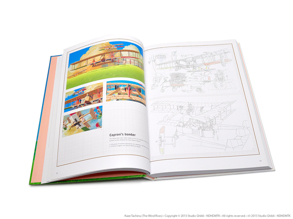 Паперова книга «The Art of the Wind Rises», автор Хаяо Міядзакі - фото №1