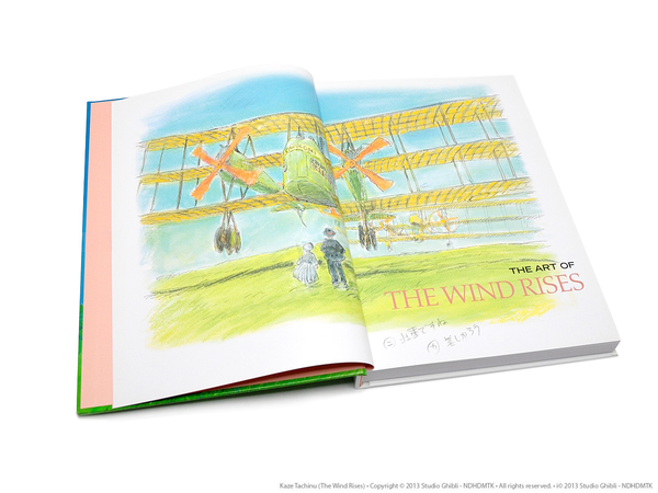 Паперова книга «The Art of the Wind Rises», автор Хаяо Міядзакі - фото №1