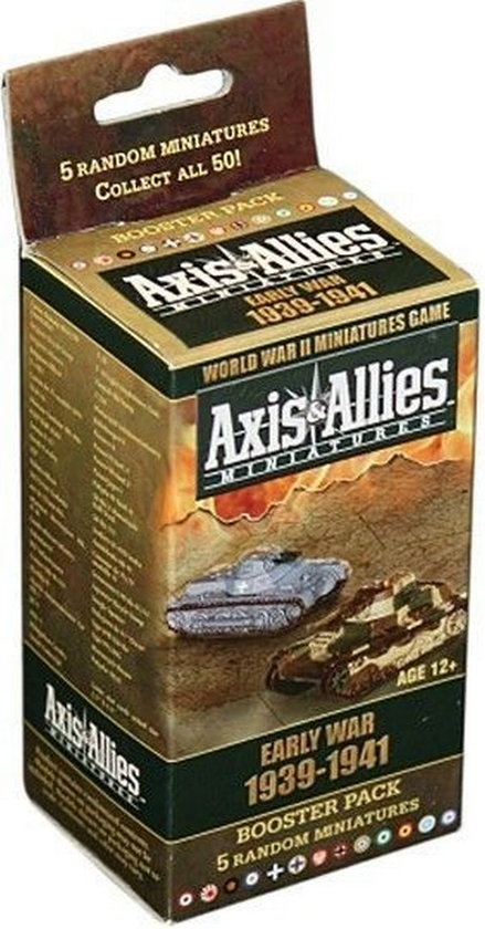  «Бустер Axis & Allies Miniatures Early War (347064)», бренда Wizards of the Coast - фото №1