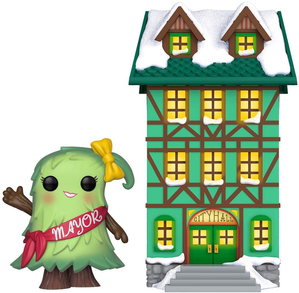 «Коллекционная фигурка Funko POP! Town Christmas Mayor Patty Noble with City Hall (44424)», бренда Funko Pop - фото №1