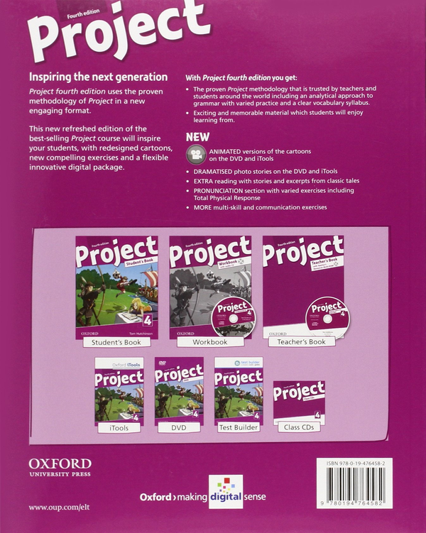 [object Object] «Project Fourth Edition 4 Student's Book », автор Том Хатчінсон - фото №2 - мініатюра