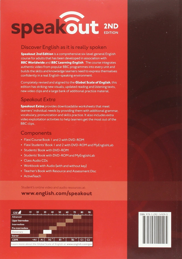 [object Object] «Speakout (2nd Edition) Elementary Flexi 1 (Split Edition: Coursebook & Workbook)», авторів Стів Оукс, Френсіс Ілс - фото №2 - мініатюра
