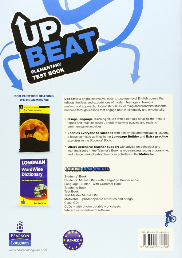 Паперова книга «Upbeat Elem Test Book», автор Керол Барретт - фото №1