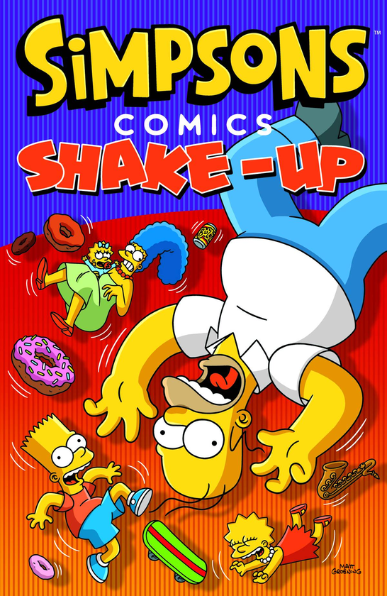 Паперова книга «Simpsons Comics: Shake-up», автор Метт Грьонінг - фото №1