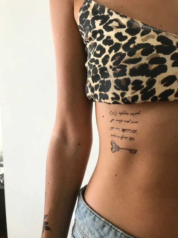 «Тимчасове тату Tattooshka Ключики (T-097)», бренда Tattooshka - фото №1