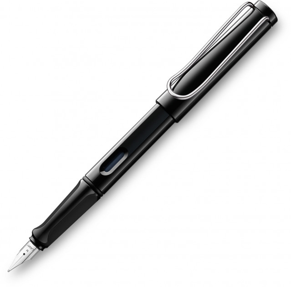 «Ручка чорнильна Lamy Safari Сяюча Чорна F (4014519279334)», бренду Lamy - фото №1