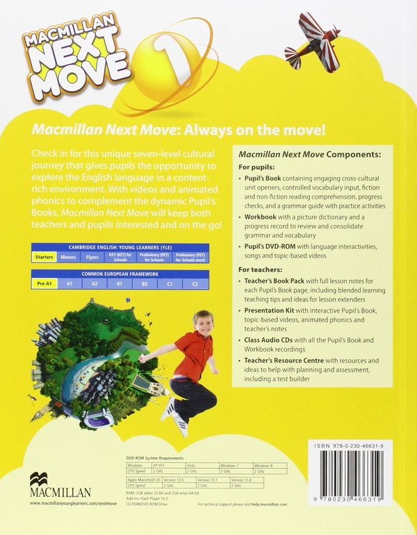 [object Object] «Macmillan Next Move 1 Student's Book Pack», авторів Мері Чаррінгтон, Аманда Кант - фото №2 - мініатюра