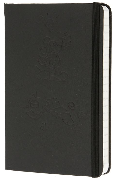  «Карманная записная книжка Moleskine Mickey Mouse Черная в линию (LEDIMM710F)», бренда Moleskine - фото №1