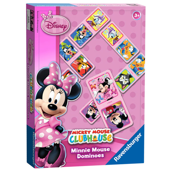  «Игра Ravensburger Домино Микки Маус (210381)», бренда Ravensburger - фото №1