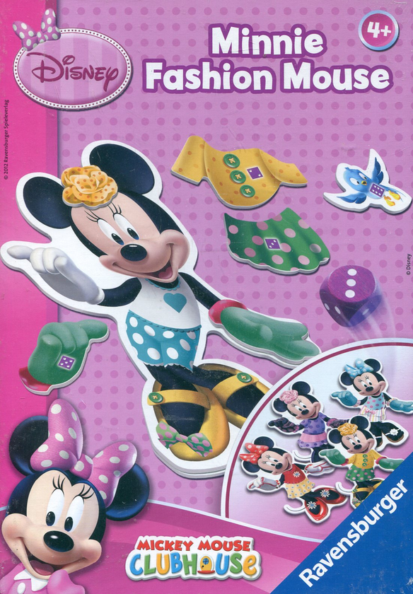  «Игра Ravensburger Модница Минни Маус (210701)», бренда Ravensburger - фото №1