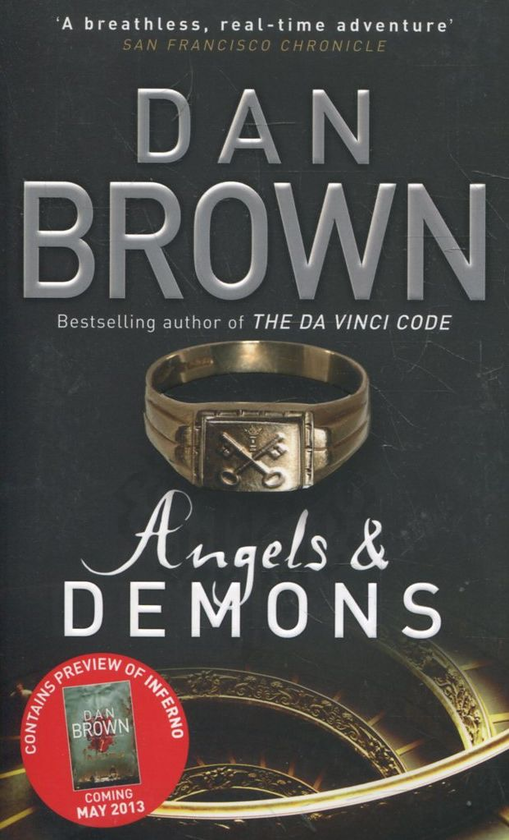 Бумажная книга «Angels and Demons», автор Дэн Браун - фото №1
