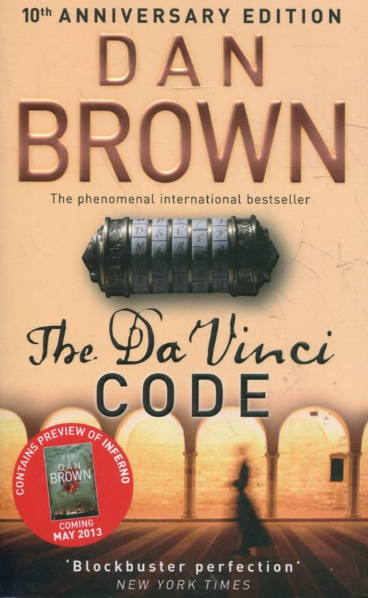 Бумажная книга «The Da Vinci Code», автор Дэн Браун - фото №1