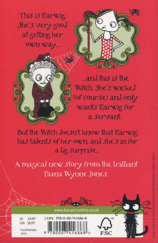 Паперова книга «Earwig and the Witch», автор Діана Вінн Джонс - фото №1