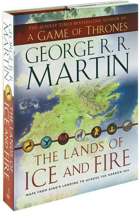 Бумажная книга «The Lands of Ice and Fire. Коллекция карт-постеров», автор Джордж Р. Р. Мартин - фото №1