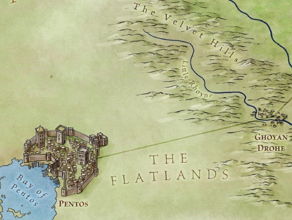 Бумажная книга «The Lands of Ice and Fire. Коллекция карт-постеров», автор Джордж Р. Р. Мартин - фото №1