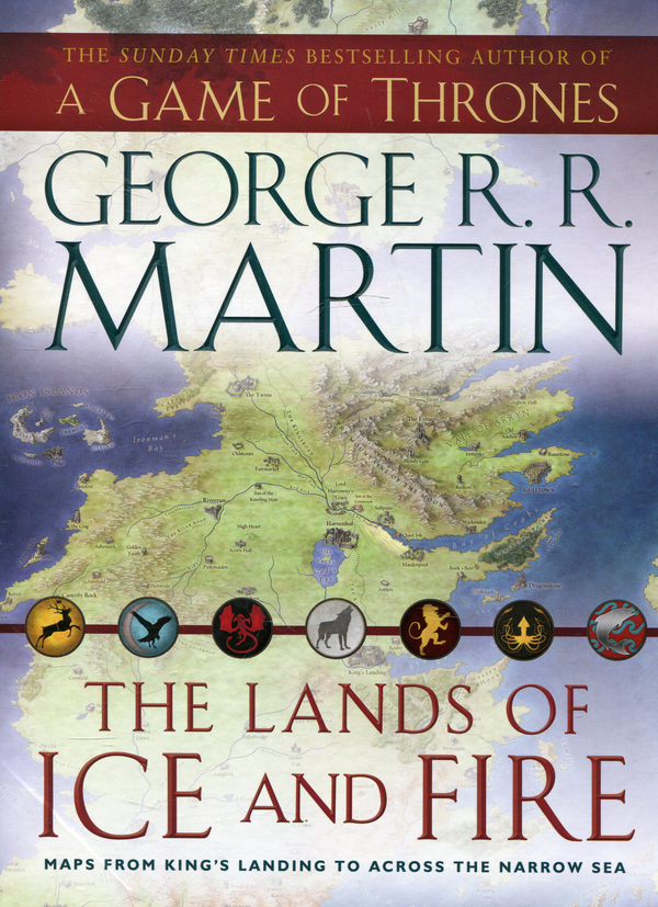 Бумажная книга «The Lands of Ice and Fire. Коллекция карт-постеров», автор Джордж Р. Р. Мартин - фото №1