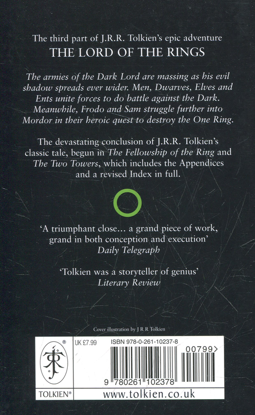 Бумажная книга «The Lord of the Rings. В 3 книгах. Комплект из 3 книг», автор Джон Р. Р. Толкин - фото №1