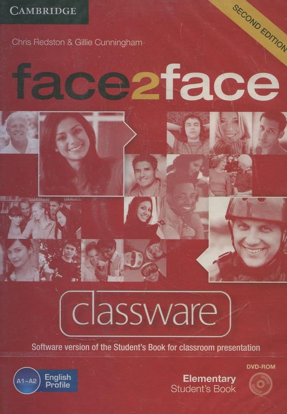 [object Object] «Face2face. Elementary Classware DVD-ROM», авторів Кріс Редстон, Джиллі Каннінгем - фото №1