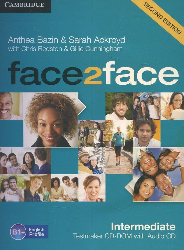 [object Object] «Face2face. Intermediate Testmaker CD-ROM and Audio CD», авторів Антея Базин, Сара Акройд, Кріс Редстон, Джиллі Каннінгем - фото №1
