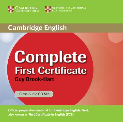 Бумажная книга «Complete First Certificate Class Audio CD Set (2 CD)», автор Гай Брук-Харт - фото №1