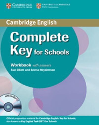 [object Object] «Complete Key for Schools Workbook with Answers with Audio CD», авторов Сью Эллиотт, Эмма Хейдерман - фото №1