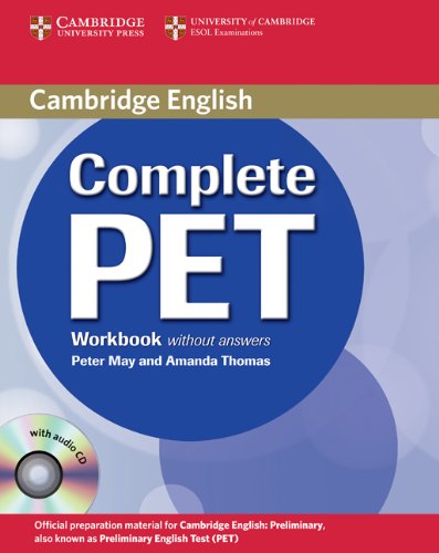 [object Object] «Complete PET Workbook without answers with Audio CD», авторів Аманда Томас, Пітер Мей - фото №2 - мініатюра