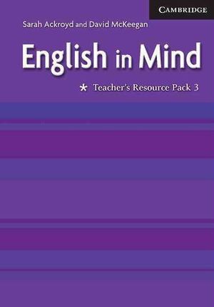 [object Object] «English in Mind 3 Teacher's Resource Pack», авторів Сара Акройд, Девід Маккіган - фото №1