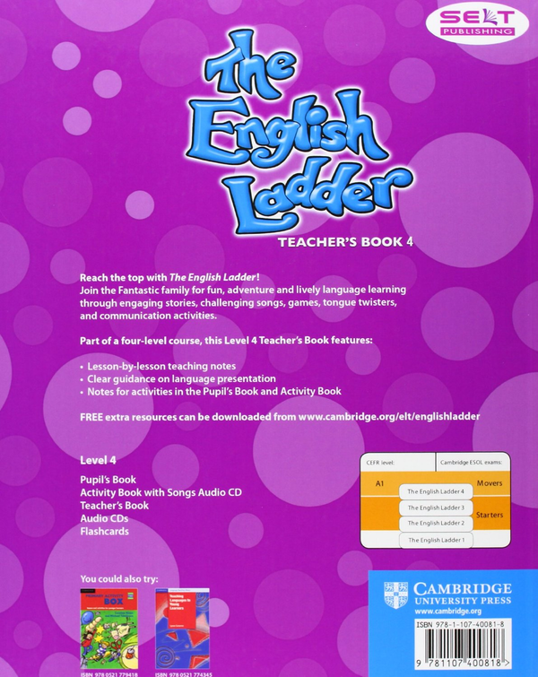 Паперова книга «The English Ladder Level 4 Teacher's Book», авторів Сьюзен Хаус, Кетрін Скотт, Пол Хаус - фото №1